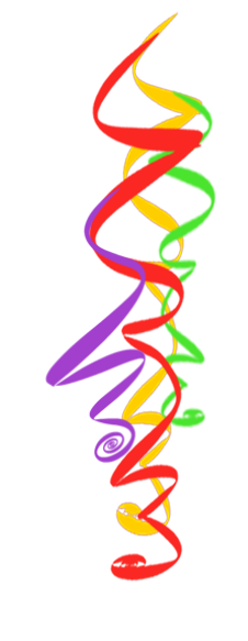 image of streamers